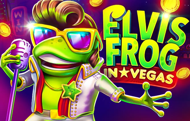 Elvis Frog in Vegas